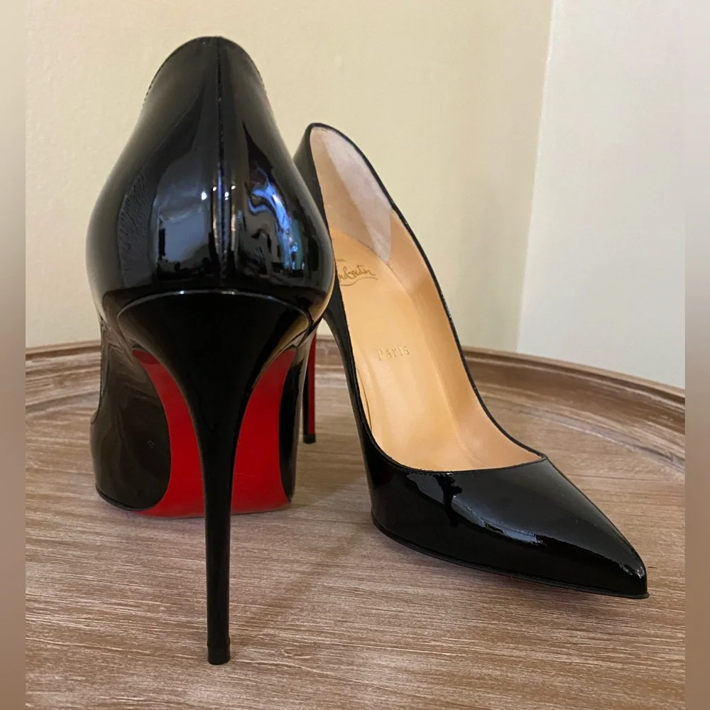 Christian Louboutin Pigalle Follies 100 Patent - Pre Loved - Picture 3 of 9